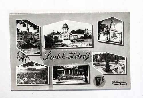 LĄDEK ZDRÓJ - UZDROWISKO, PARK, KOŚCIÓŁ 1955