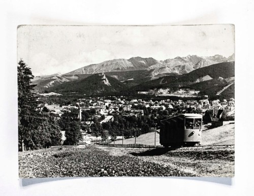 ZAKOPANE - KOLEJKA NA GUBAŁÓWKĘ 1959
