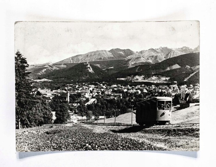 ZAKOPANE - KOLEJKA NA GUBAŁÓWKĘ 1959
