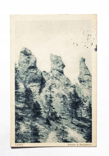 TATRY - KOMINY W STRĄŻYSKIEJ 1936