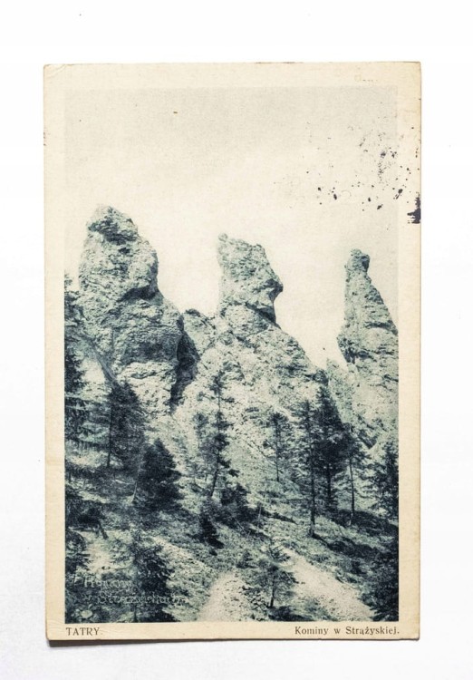 TATRY - KOMINY W STRĄŻYSKIEJ 1936