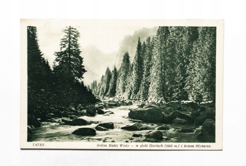 TATRY - DOLINA BIAŁEJ WODY II RP