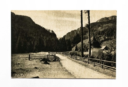STARA POCZTÓWKA - DOLINA KOŚCIELISKA 1930