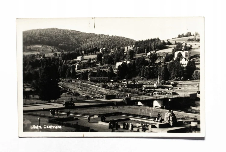 WISŁA - CENTRUM, PANORAMA MIASTA II RP