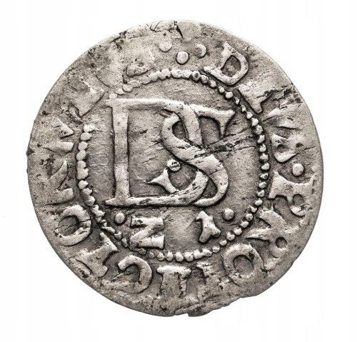 Pomorze, Biskupstwo Kamieńskie,Ulryk 1618-1622,szeląg podwójny 1621,Darłowo