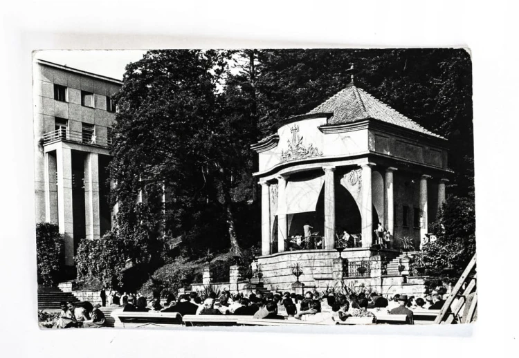 KRYNICA - MUSZLA KONCERTOWA 1956