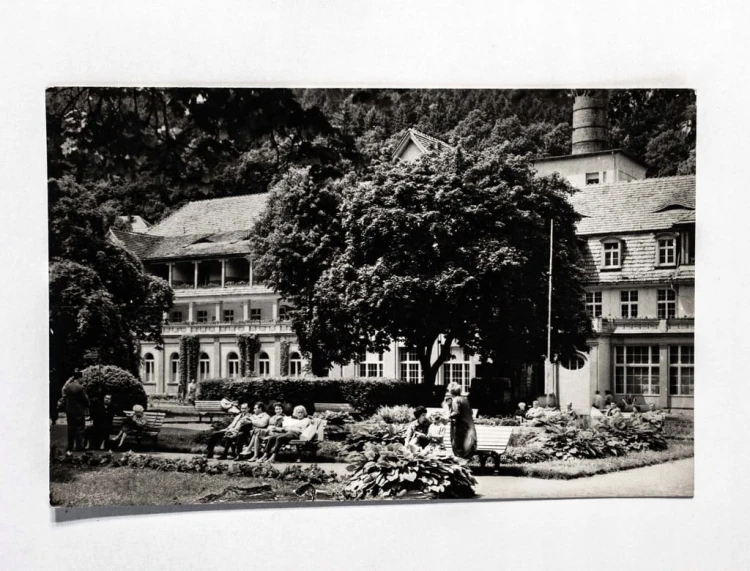 DUSZNIKI ZDRÓJ - PARK 1966