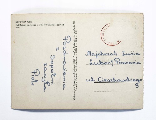SOPOTNIA WIELKA - WODOSPAD GÓRSKI W BESKIDZIE l. 60