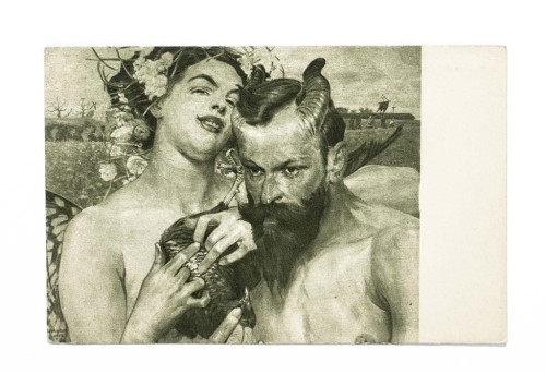 STARA POCZTÓWKA - J. MALCZEWSKI, PO POLOWANIU, II RP
