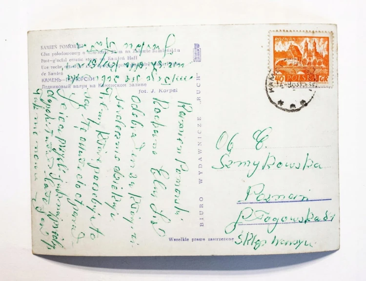 KAMIEŃ POMORSKI - GŁAZ POLODOWCOWY 1963
