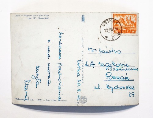 USTKA - PORT RYBACKI 1961
