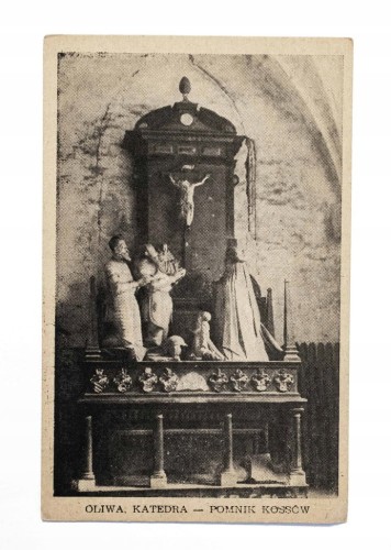GDAŃSK / OLIWA - KATEDRA, POMNIK KOSSÓW II RP