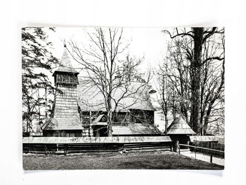 DĘBNO - KOŚCIÓŁ DREWNIANY l. 70