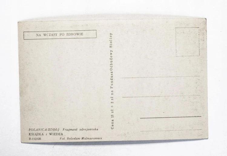 POLANICA ZDRÓJ - FRAGMENT ZDROJOWISKA l. 50