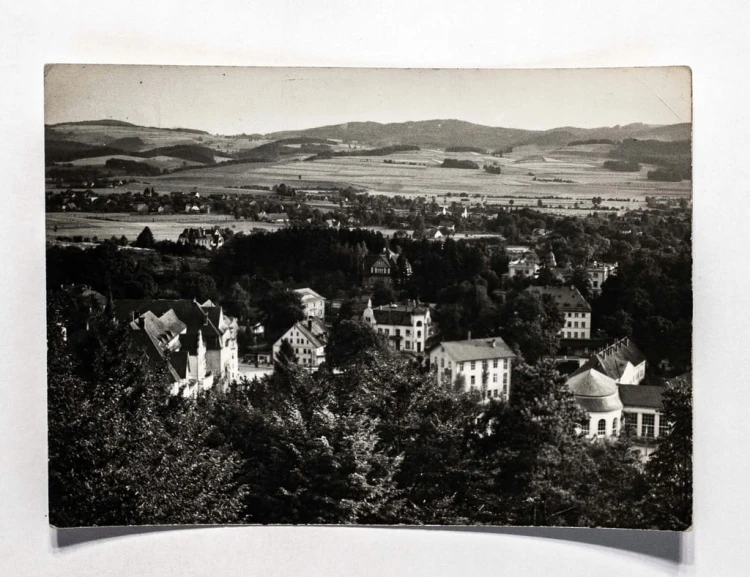 KUDOWA ZDRÓJ - PANORAMA MIASTA 1963