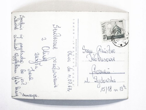 GDAŃSK, OLIWA - PARK, PANORAMA, KOŚCIÓŁ 1967