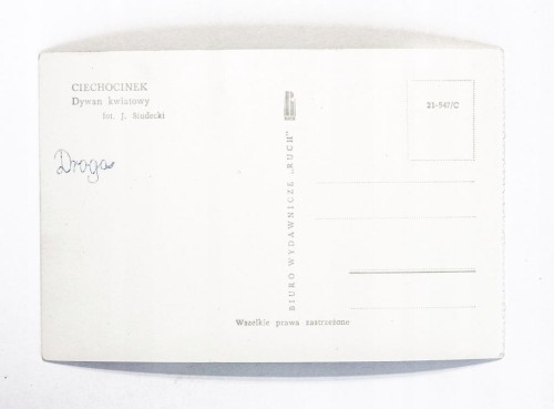 CIECHOCINEK - DYWAN KWIATOWY l. 60