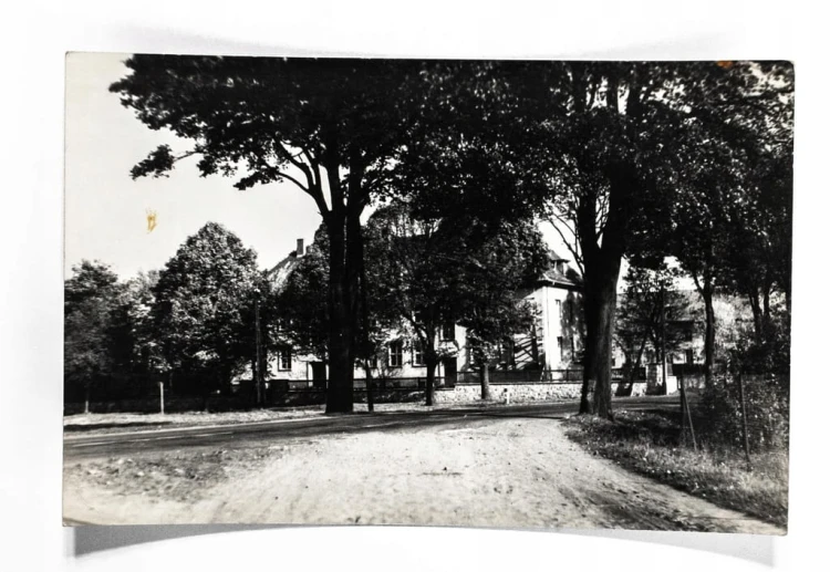 STARA FOTOGRAFIA - DWÓR, PAŁAC l. 60