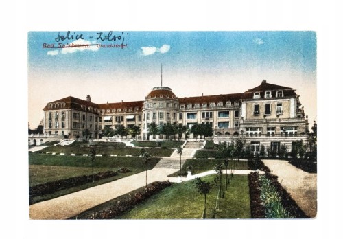 SZCZAWNO ZDRÓJ - GRAND HOTEL, DOM ZDROJOWY, pocz. XX w.