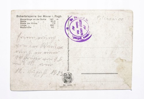 PILCHOWICE - ZAPORA WODNA 1923