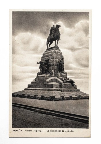 KRAKÓW - POMNIK JAGIEŁŁY 1938