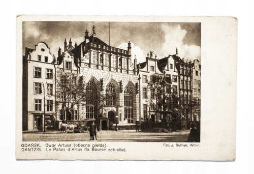 GDAŃSK - DWÓR ARTUSA, GIEŁDA II RP