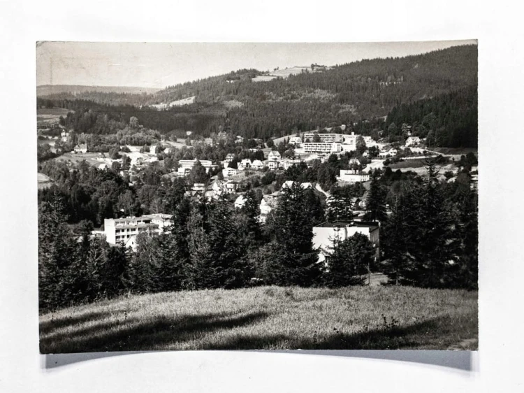 WISŁA - PANORAMA, GÓRY 1971