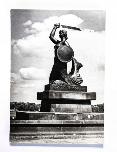 WARSZAWA - POMNIK SYRENY 1969