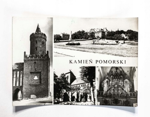 KAMIEŃ POMORSKI - BRAMA WOLIŃSKA, SIEDZIBA PREZYDIUM PRN, POMNIK l. 70