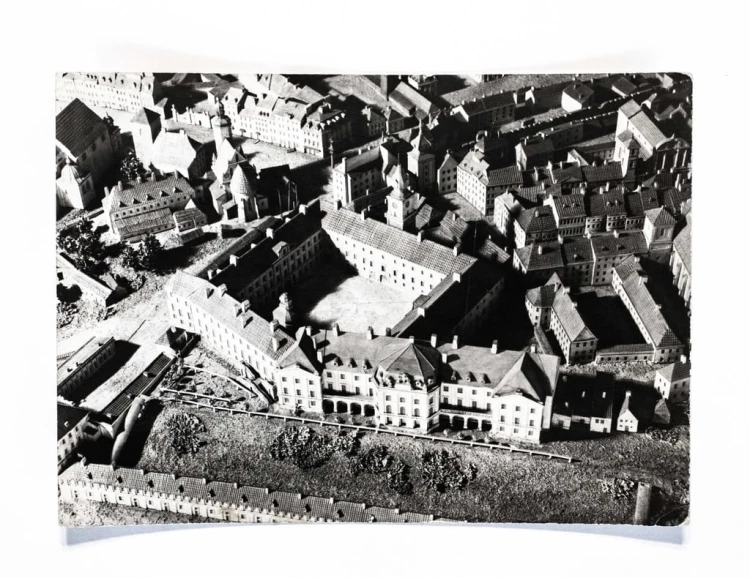 WARSZAWA - MAKIETA MIASTA Z KOŃCA XVIII w. 1972