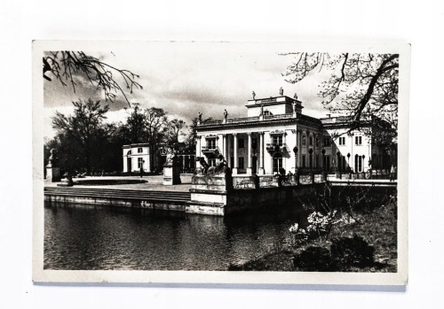 WARSZAWA - PAŁAC W ŁAZIENKACH 1963