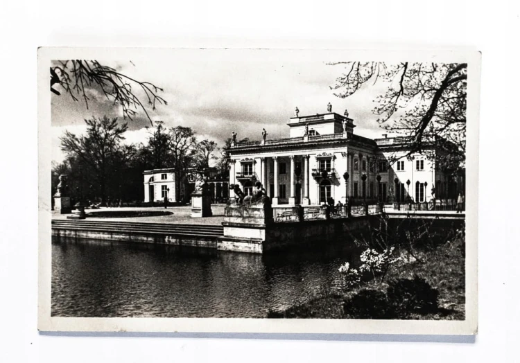 WARSZAWA - PAŁAC W ŁAZIENKACH 1963