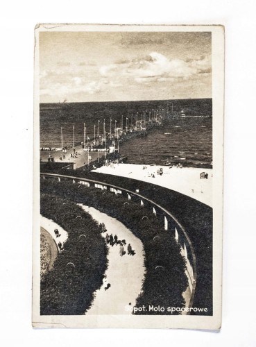 SOPOT - MOLO SPACEROWE 1952