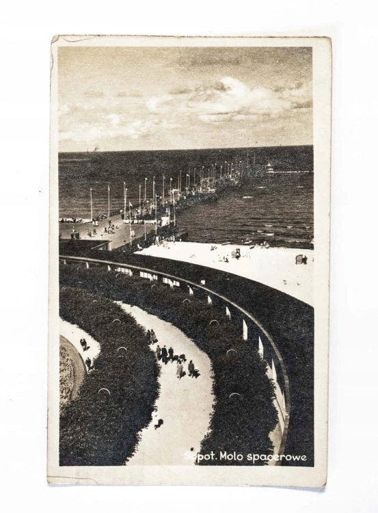 SOPOT - MOLO SPACEROWE 1952