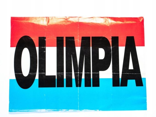 PLAKAT OLIMPIA POZNAŃ, KOSZYKÓWKA KOBIET - PÓŁFINAŁ PUCHARU EUROPY 1993