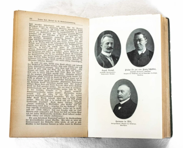 STARA KSIĄŻKA NIEMIECCY KATOLICY WE WROCŁAWIU, WROCŁAW 1909