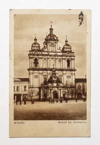 WILNO - KOŚCIÓŁ ŚW. KAZIMIERZA 1933