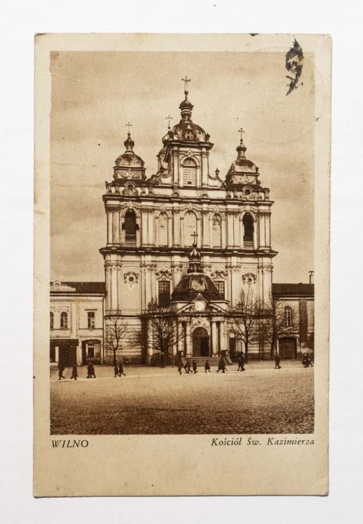 WILNO - KOŚCIÓŁ ŚW. KAZIMIERZA 1933