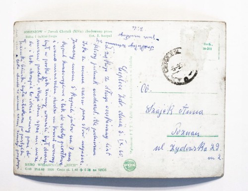 SOBIESZÓW - ZAMEK CHOJNIK 1960