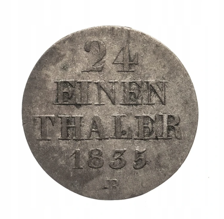 Hanower, 1/24 talara 1835 Wilhelm IV Hanowerski
