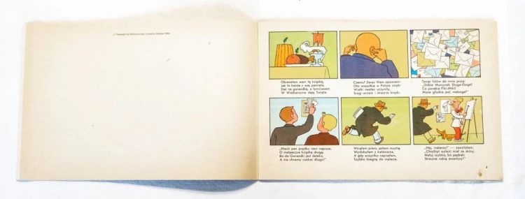KOMIKS PRZYGODY KOZIOŁKA MATOŁKA - FIKI MIKI DALSZE DZIEJE 1989