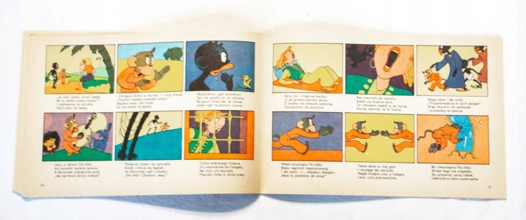 KOMIKS PRZYGODY KOZIOŁKA MATOŁKA - FIKI MIKI DALSZE DZIEJE 1989
