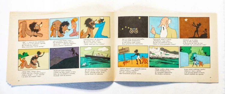 KOMIKS PRZYGODY KOZIOŁKA MATOŁKA - FIKI MIKI DALSZE DZIEJE 1989
