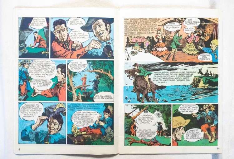 KOMIKS SKARB MAJÓW 1989