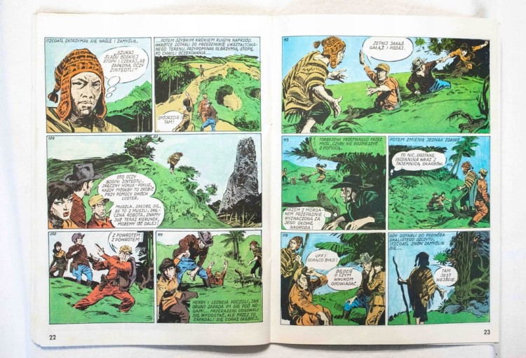 KOMIKS SKARB MAJÓW 1989