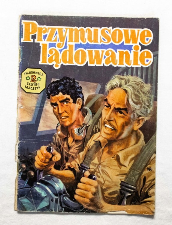KOMIKS TAJEMNICA ZŁOTEJ MACZETY (2) - PRZYMUSOWE LĄDOWANIE 1985