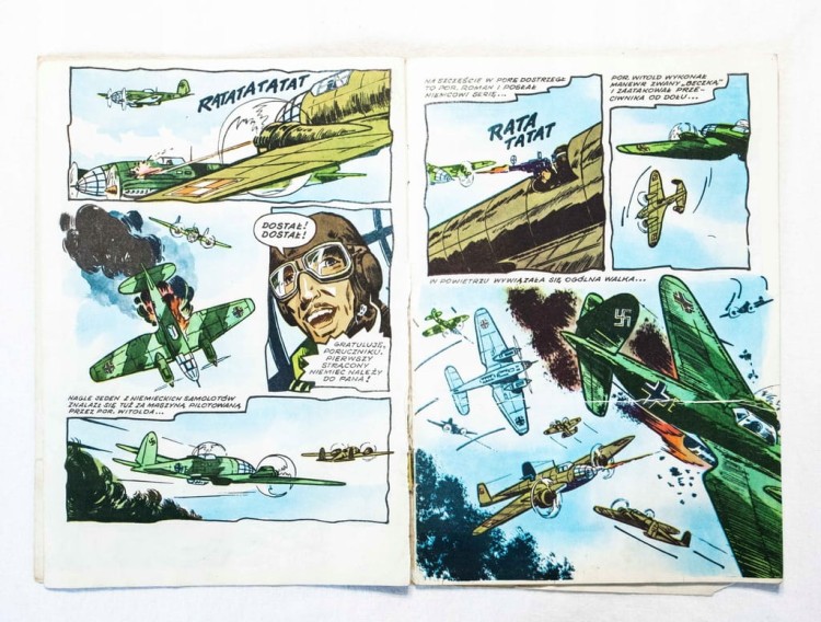 KOMIKS TAJEMNICA ZŁOTEJ MACZETY (2) - PRZYMUSOWE LĄDOWANIE 1985