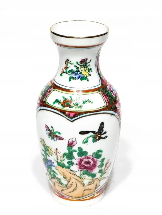 STARY PORCELANOWY WAZON CHIŃSKI