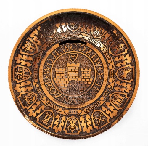 MEDAL ŚCIENNY WOJEWÓDZTWO POZNAŃSKIE, POZNAŃ 1974