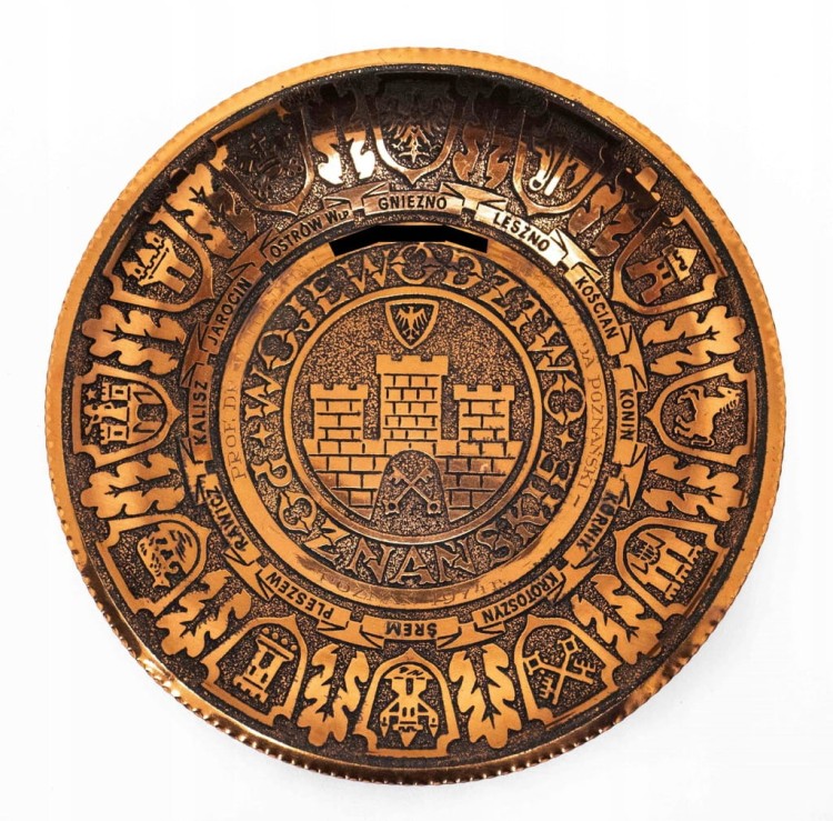 MEDAL ŚCIENNY WOJEWÓDZTWO POZNAŃSKIE, POZNAŃ 1974